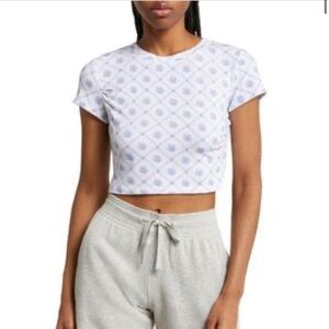 NWT Free People Floral Baby Tee